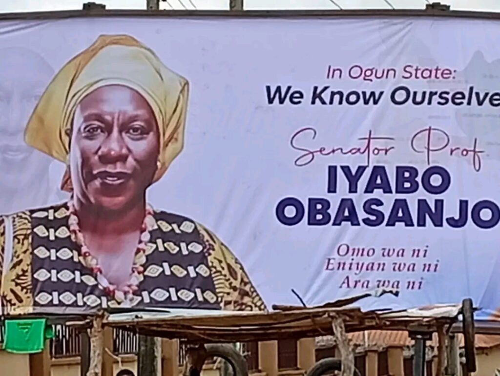 Mystery Billboards Of Iyabo Obasanjo Trigger Ogun Political Speculation