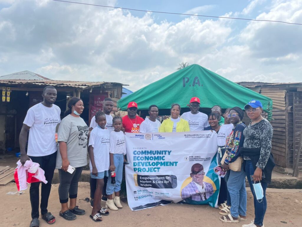 Rotary Club, Solution Foundation Empower Widows, Promote Health Awareness In Ogun