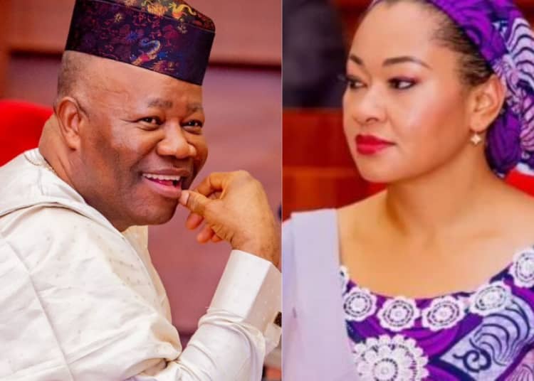 After Suspension Saga, Natasha Hosts Akpabio For Constituency Projects