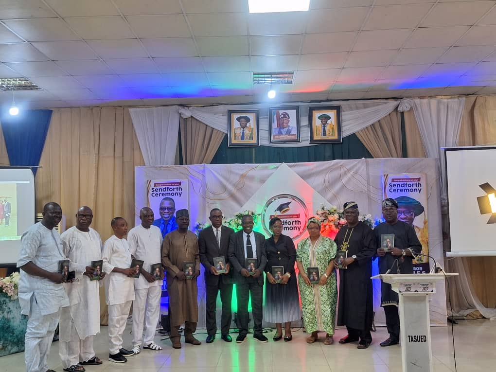 TASUED Governing Council Honours Outgoing VC, Prof. Banjo With Tribute Book