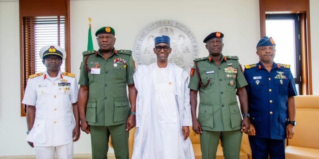 Tension In Abuja As NSA Summons Service Chiefs Over Trump’s Threat Of Military Action In Nigeria