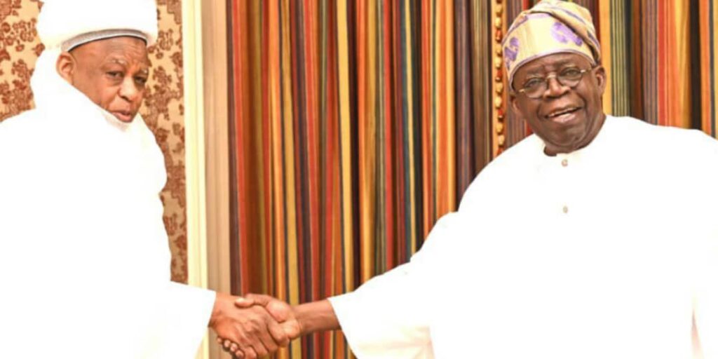 Tinubu, Sultan Hold Crucial Aso Rock Talks Over Trump’s Genocide Claim