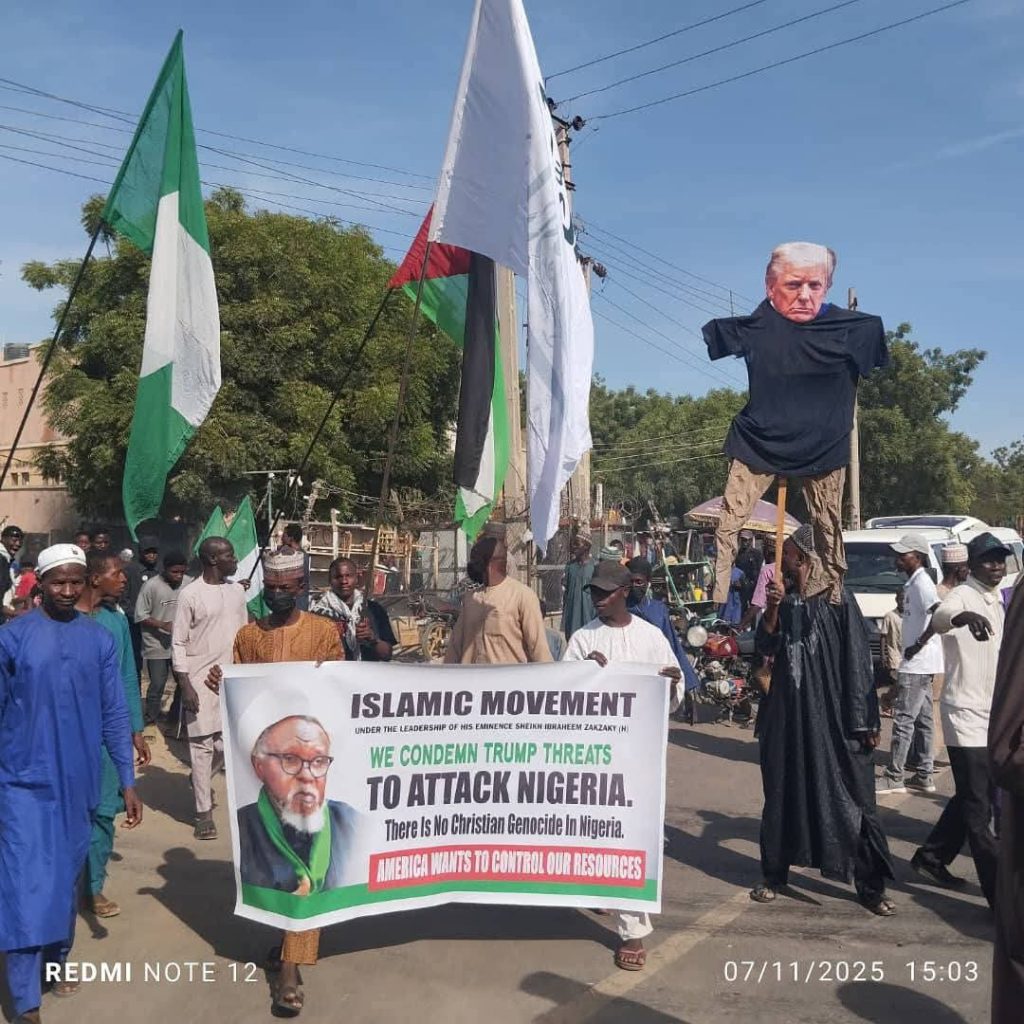 Anti-Trump Protest Erupts In Kano Over US President’s Threat To Intervene In Nigeria
