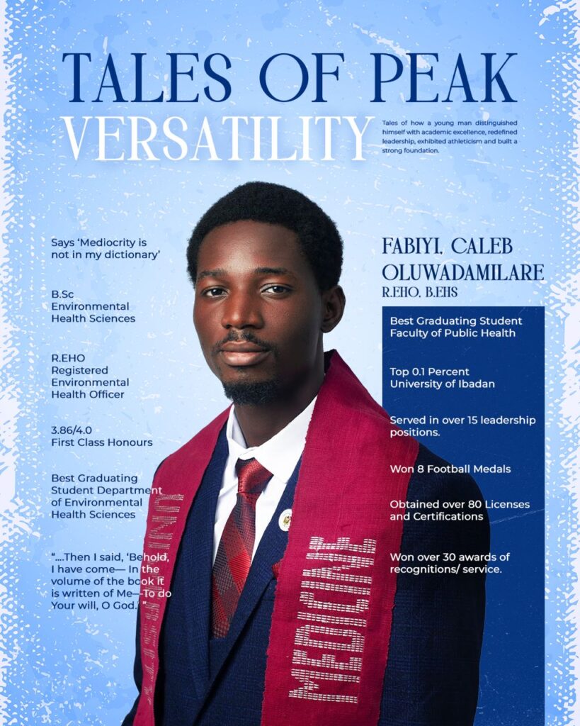 INTERVIEW :UI First-Class Graduate Shares Secret Behind 3.86 CGPA Feat