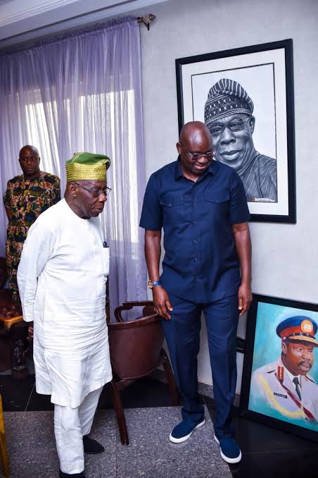 I Have Forgiven You, Obasanjo Tells Fayose