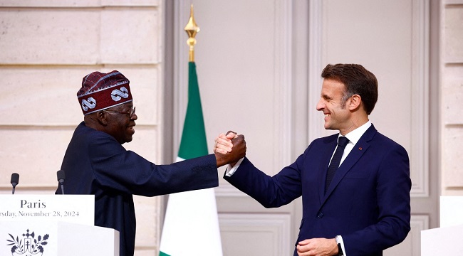 Macron Backs Tinubu, Pledges Stronger French Support Against Terrorism