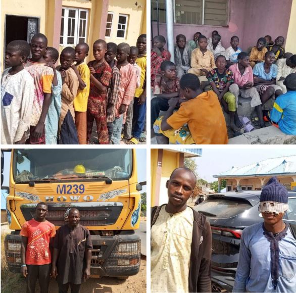 NSCDC Intercepts Truckload of 21 Children in Kogi, Arrests Suspected Traffickers
