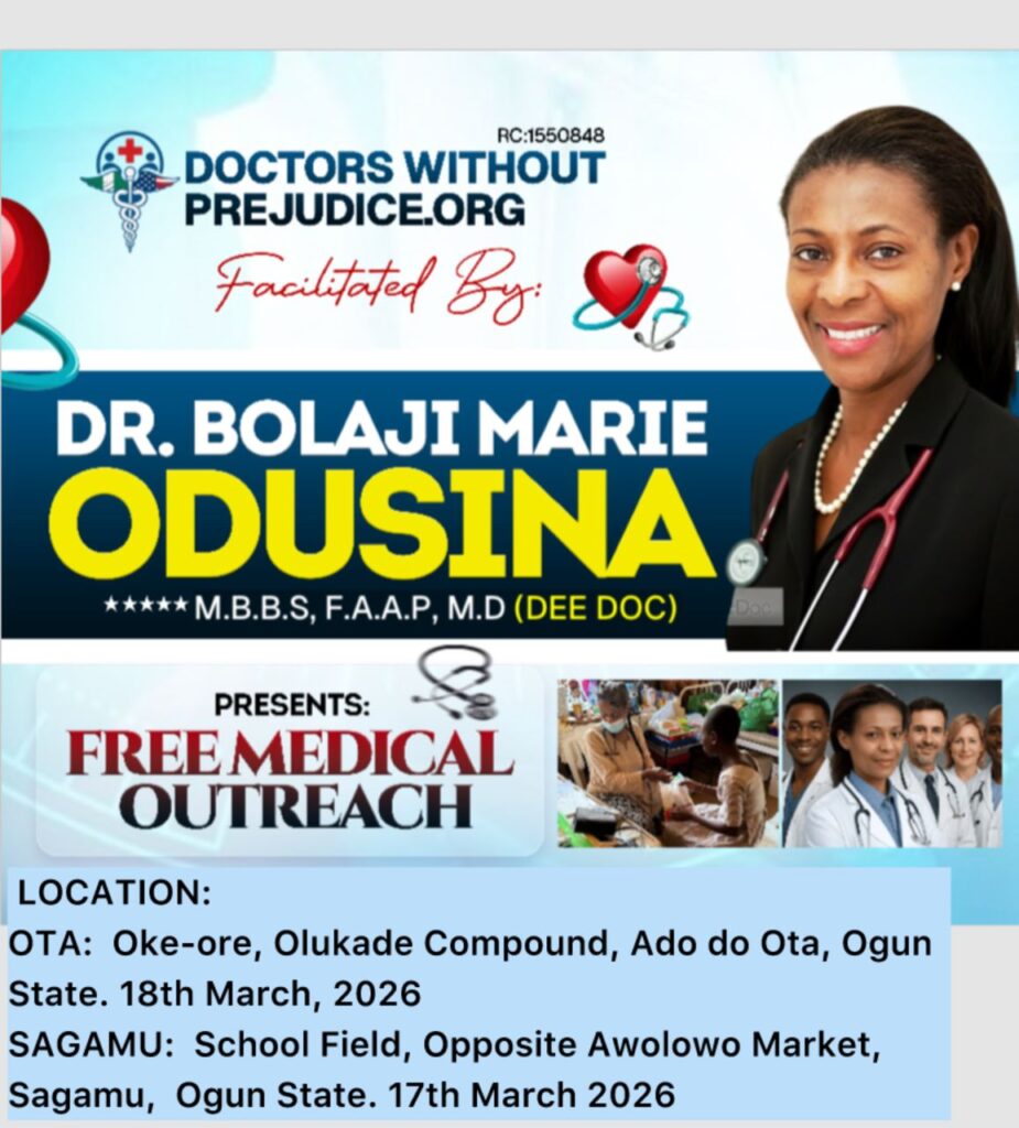 Medical Expert, Odusina Storms Two Ogun LGAs With Free Health Services