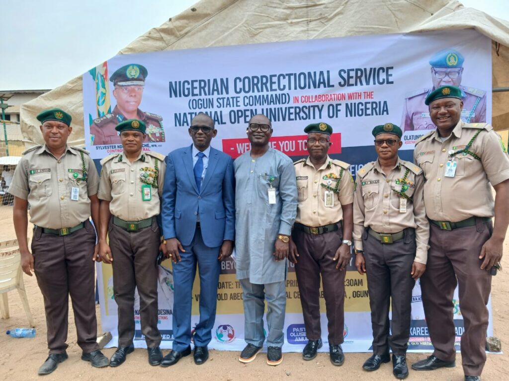 NOUN Matriculates 58 inmates In Ogun, Urges Discipline, Reformation