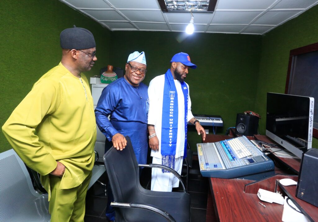 Davido Returns To Babcock, Pledges Upgrade Of Music Department