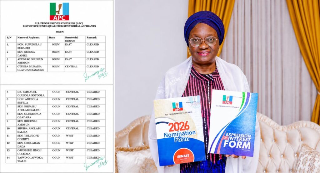 Confusion Trails Ogun APC Primaries As Deputy Governor’s Name Missing