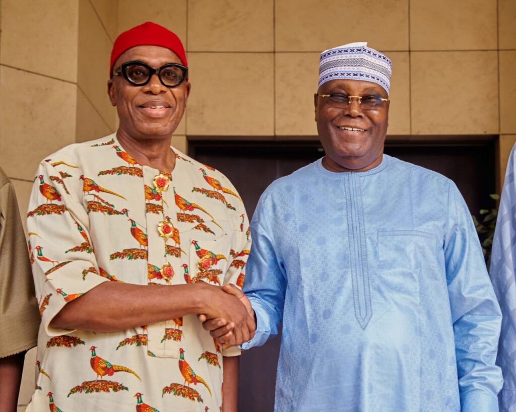 Atiku Meets Amaechi After ADC Primary, Harps On Unity To Tackle Nigeria’s Crises Atiku Meets Amaechi After ADC Primary, Harps On Unity To Tackle Nigeria’s Crises