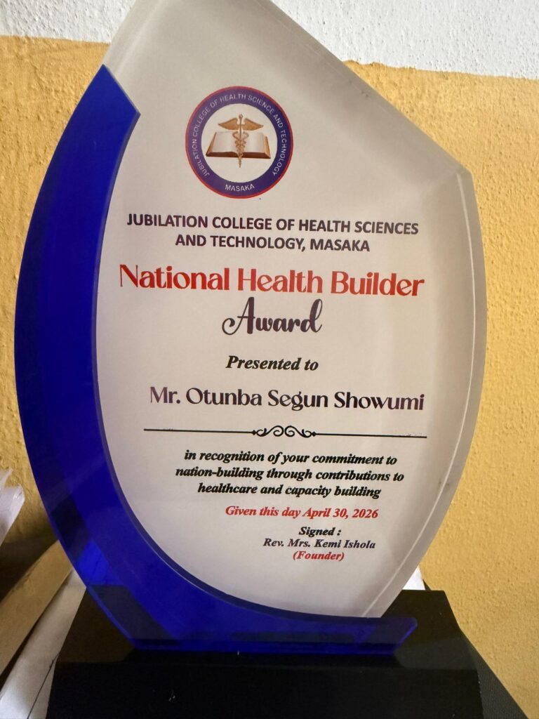 Showunmi Bags National Health Builder Award, Urges Women Inclusion In Nation-Building