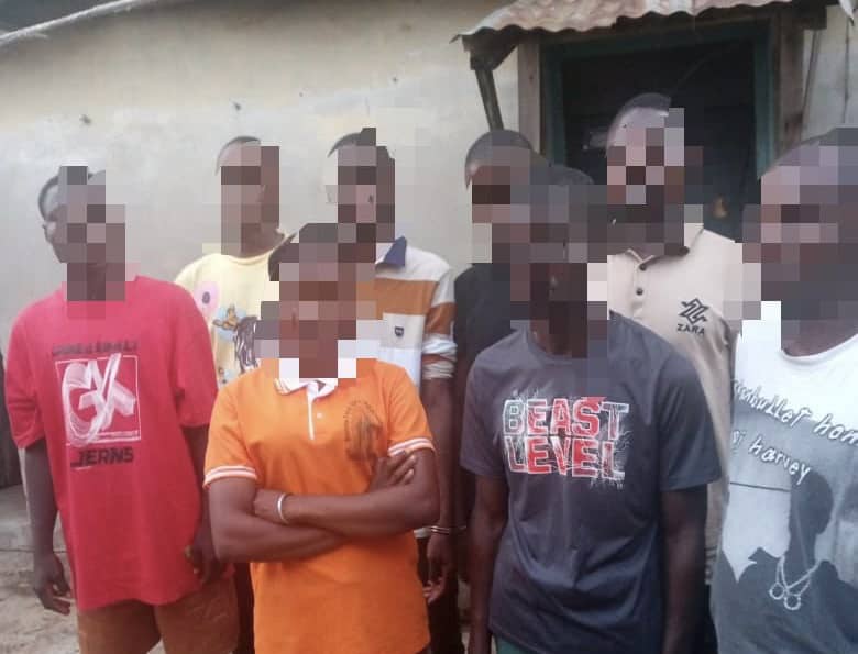Eight Foreigners Nabbed Over Staged Abduction, Ransom Scam in Ogun Eight Foreigners Nabbed Over Staged Abduction, Ransom Scam in Ogun
