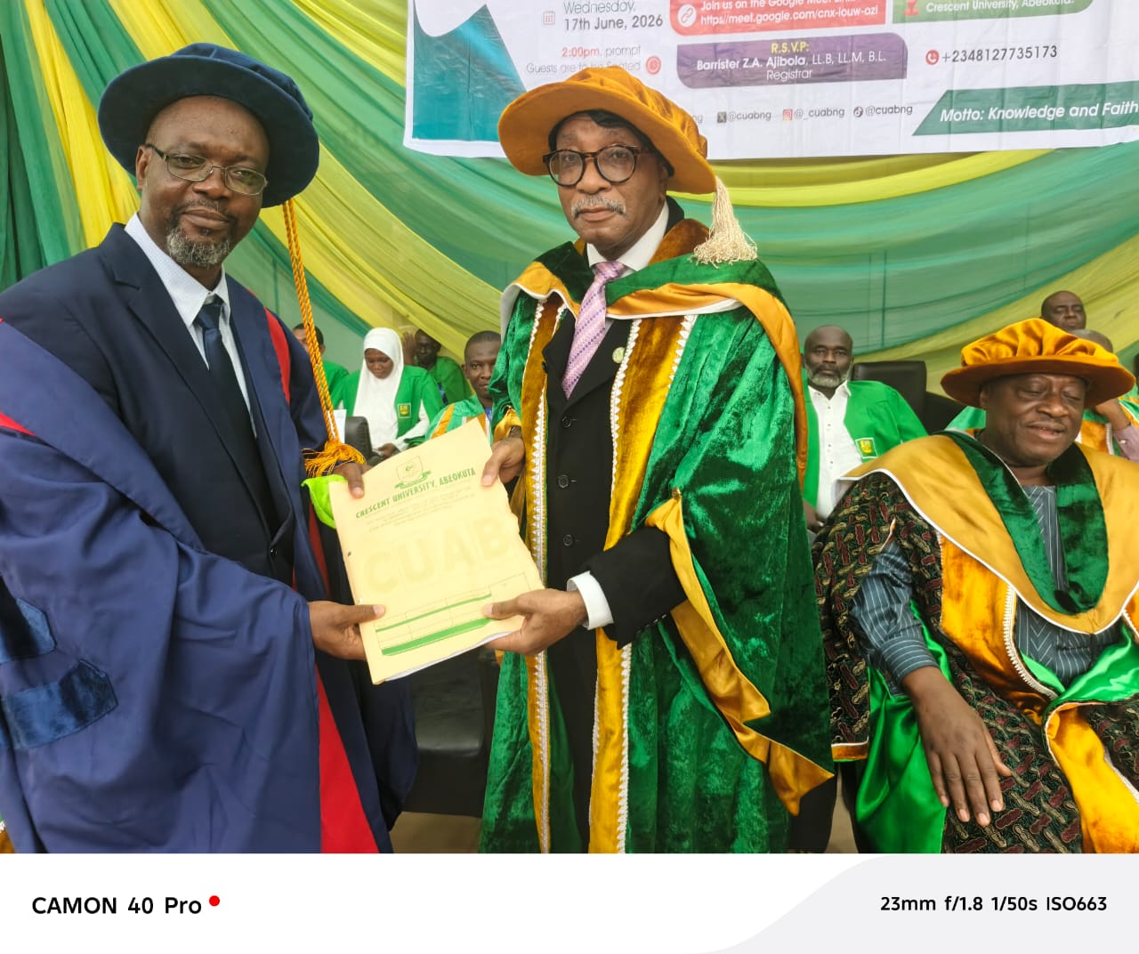 Crescent University Scholar Harps On Resource Efficiency, Questions Nigeria’s Development Path Crescent University Scholar Harps On Resource Efficiency, Questions Nigeria’s Development Path