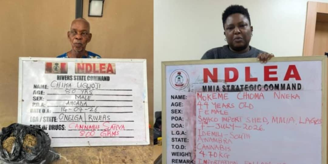 NDLEA Arrests 80-Year-Old Suspect, Busts Cross-Border Drug Syndicate, Seizes 1.63m Tramadol Pills NDLEA Arrests 80-Year-Old Suspect, Busts Cross-Border Drug Syndicate, Seizes 1.63m Tramadol Pills