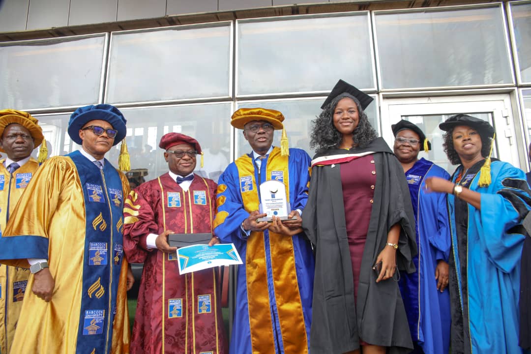 Babcock Rewards Best Graduating Student With Over ₦10m, Produces 306 First-Class Graduates Babcock Rewards Best Graduating Student With Over ₦10m, Produces 306 First-Class Graduates
