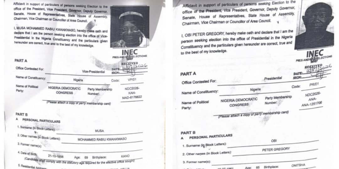 2027: Tinubu, Atiku Omit Primary, Secondary Certificates as INEC Unveils Candidates’ Credentials 2027: Tinubu, Atiku Omit Primary, Secondary Certificates as INEC Unveils Candidates’ Credentials