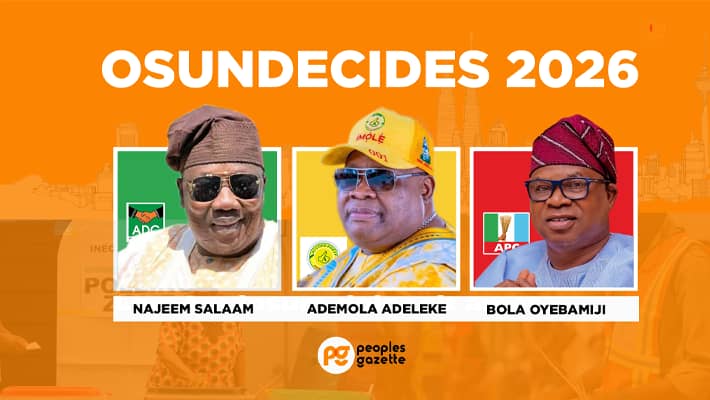 BREAKING : Osun 2026: Adeleke Leads Oyebamiji by 66,252 Votes as Results From 30 LGAs Emerge BREAKING : Osun 2026: Adeleke Leads Oyebamiji by 66,252 Votes as Results From 30 LGAs Emerge