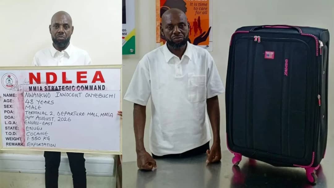 NDLEA Arrests India-Bound Businessman With Cocaine, Seizes N3.6bn Drugs In Lagos NDLEA Arrests India-Bound Businessman With Cocaine, Seizes N3.6bn Drugs In Lagos