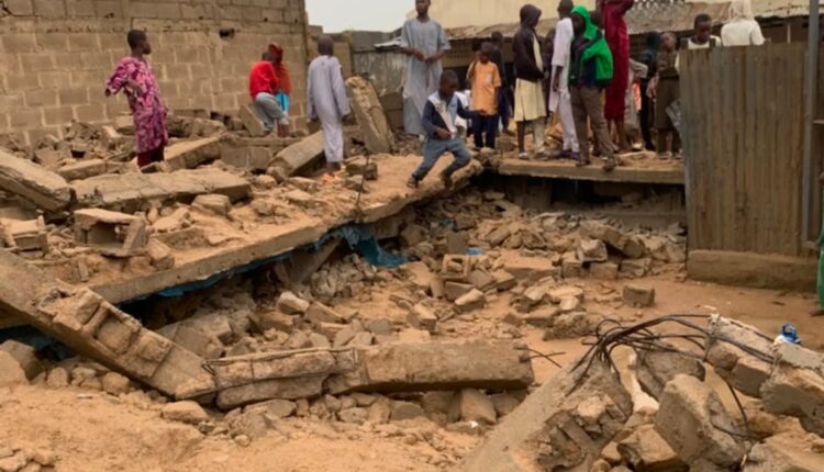 Tragedy In Kano: Four Workers, 14-Year-Old Student Die In Building Collapses Tragedy In Kano: Four Workers, 14-Year-Old Student Die In Building Collapses