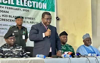 INEC Breaks Silence On Amupitan’s Whereabouts INEC Breaks Silence On Amupitan’s Whereabouts