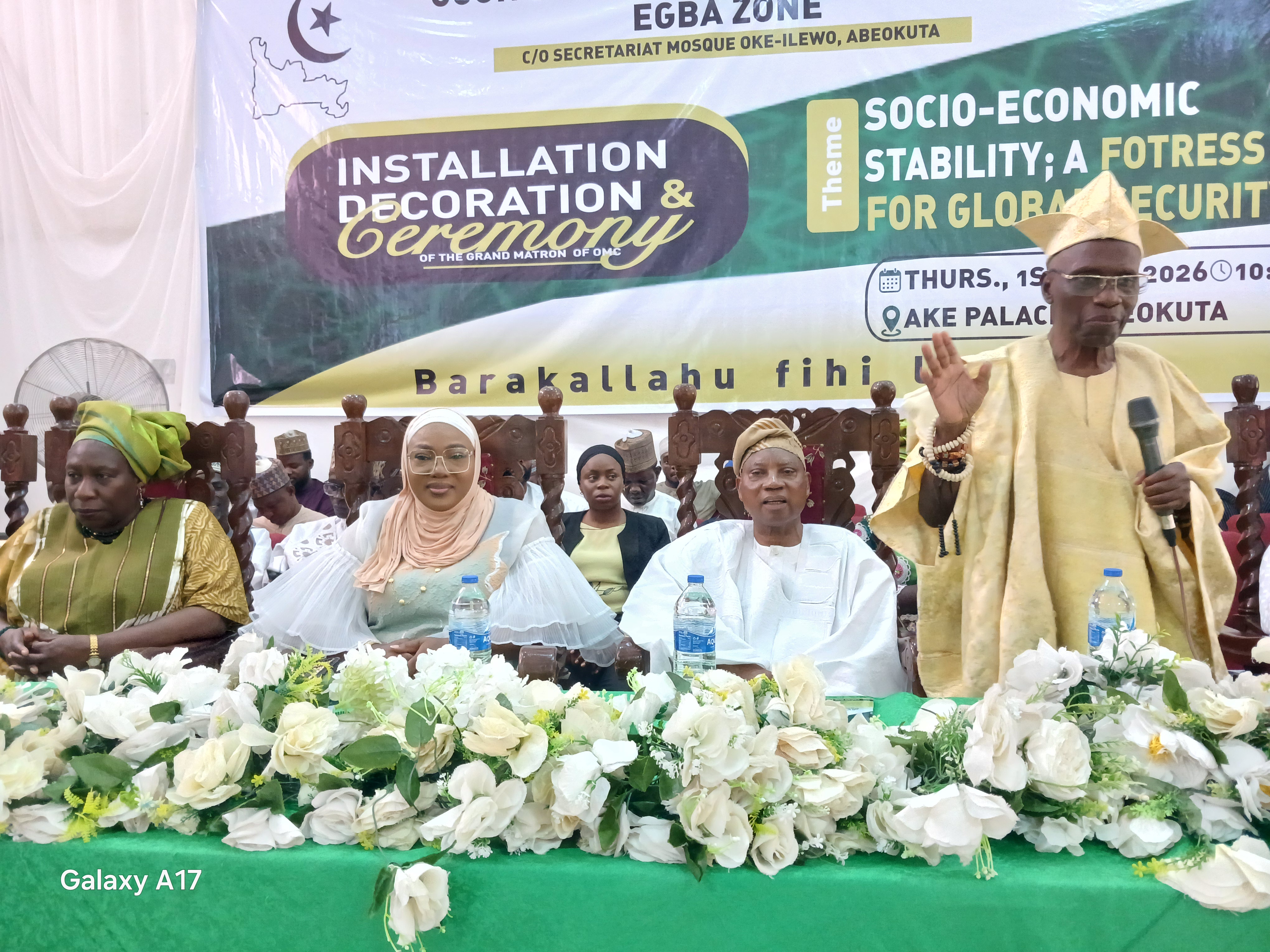 2027: PDP Deputy Gov Candidate Sowunmi-Kolapo Installed OMC Grand Matron, Urges Muslims To Reject Political Apathy 2027: PDP Deputy Gov Candidate Sowunmi-Kolapo Installed OMC Grand Matron, Urges Muslims To Reject Political Apathy