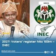 Lagos, Kano, Kaduna Lead Top 10 States As INEC Voter Register Hits 103m Lagos, Kano, Kaduna Lead Top 10 States As INEC Voter Register Hits 103m