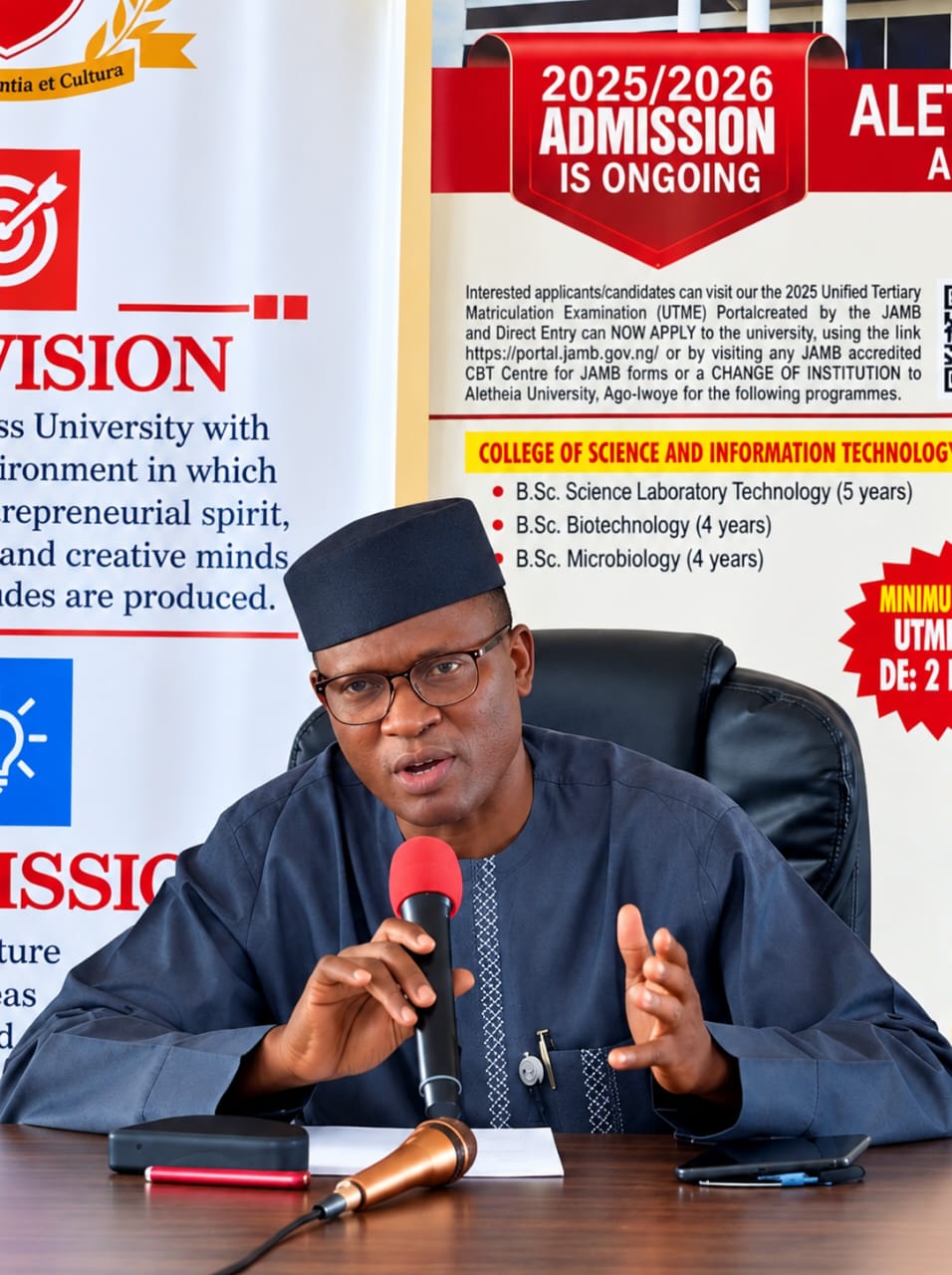 Aletheia University Secures Full NUC Licence, Targets 1,000 Students Aletheia University Secures Full NUC Licence, Targets 1,000 Students