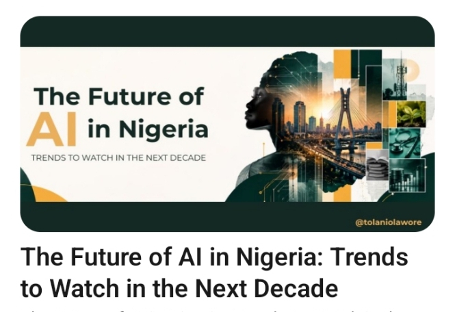 Nigeria Needs Strategic AI Investment, Clear Regulations To Compete Globally — Olawore Nigeria Needs Strategic AI Investment, Clear Regulations To Compete Globally — Olawore